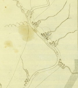 Shippen 1756 Map of West Branch