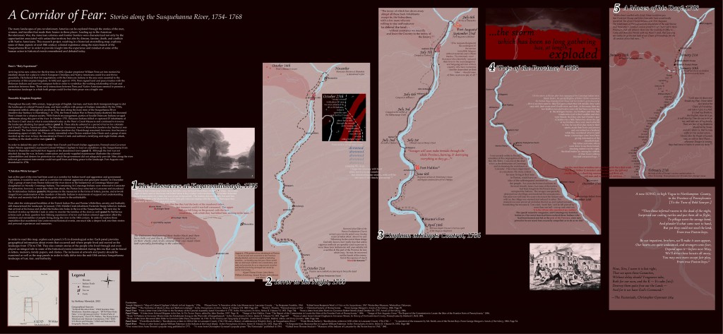 Steffany Meredyk's map of the Susquehanna River