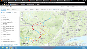 Here you can see how Native American sites were positioned along the North Branch of the Susquehanna River.