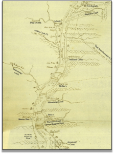 Shippen Map detail-south of Shamokin